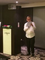 组图：导演蔡明亮获颁法国艺术与文学军官勋位