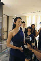 组图：姚晨优雅亮相精品店开幕展华贵气质