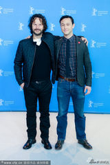 组图：电影《唐璜之瘾》发布会 囧瑟夫变身导演