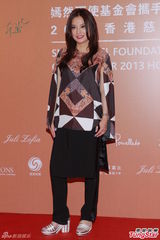 群星闪耀嫣然基金晚宴 王菲旗袍装与李亚鹏恩爱