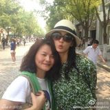 组图：林志玲哈尔滨半日游 碎花短裙长腿吸睛