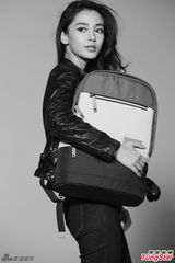 组图：Angelababy金秀贤“养眼组合”广告来袭