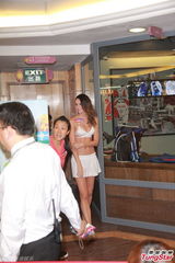 组图：Jessica C性感出席世界杯活动