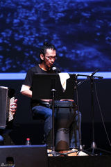 组图：野孩子乐队中秋开唱 罗琦助阵表演