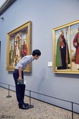 组图：张晓龙米兰行文化之旅 触摸历史的温度