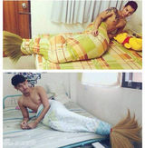 组图：画面太美不敢看！泰国流行模仿美人鱼