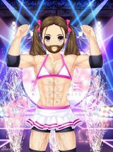 组图：“胡子小姐”代言日本游戏 口味重难直视