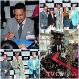 组图：《黑衣人3》首尔红毯秀 WG成员先艺惠林助阵