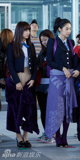 组图：李敏镐等赶拍《继承者》抗严寒各出奇招