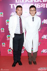 组图：无线46周年台庆亮灯 小生花旦齐出动