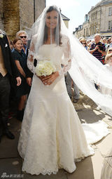 组图：凯特王妃前男友结婚 威廉王子婚礼曾做媒