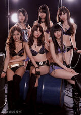 组图：AKB48美乳深沟照集合 前田敦子大胆全裸