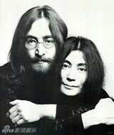 组图：盘点约翰-列侬和小野洋子的恩爱瞬间