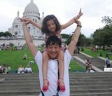 策划：我家有娃初长成 爸爸2萌娃幼时照大曝光