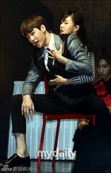 组图：U-kiss新专辑发布会 性感蜕变野性男