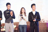 组图：马天宇《古剑》发布会否认爱郑爽