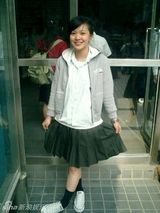 组图：郭采洁大学毕业照曝光 长发小清新范儿