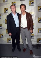 组图：诺兰携麦康纳首赴漫展 宣传《星际穿越》