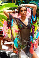 组图：C罗女友伊莲娜比基尼诱惑 透视装现双乳