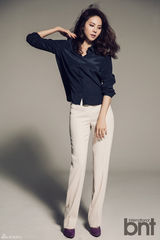 高清组图：“成人礼”朴志胤拍写真显熟女风情