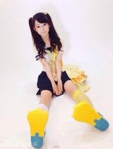 组图：双马尾萌妹杉野静香走红网络 身高154cm娇小可爱