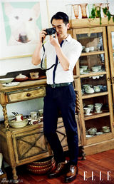 组图：朱亚文摩登复古大片曝光 尽显型男魅力