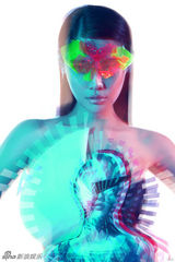 组图：徐冬冬最新大片高端时尚幻影魅惑