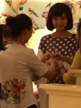 组图：《何以笙箫默》钟汉良唐嫣补拍大学戏份