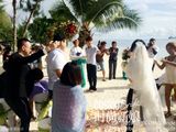 组图:李承铉海岛求婚戚薇办浪漫婚礼