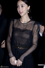 组图：Angelababy否认於法国密会黄晓明