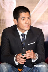 组图：《风云2》主创抵台 郭富城郑伊健风采依旧