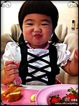 组图：(曹格儿女)曹氏兄妹有爱日常 暖Joe萌Grace初长成