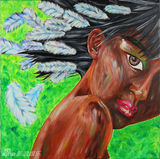 组图：明星慈善艺术展 明星作品欣赏