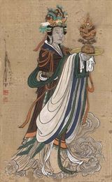 组图：朱军绘画作品 藏族风情表达生活感悟