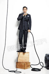 组图：彭于晏犯罪现场拍大片演绎成熟魅力