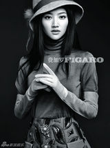 高清图：景甜登《费加罗》复古名媛造型百变