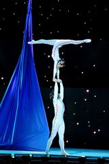 高清组图：双拥晚会 杂技《星空之恋》