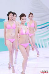 组图：2014港姐十强出炉 出水芙蓉白裙优雅