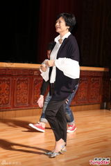 组图：林嘉欣台湾出任电影节评审 宣布复出影坛