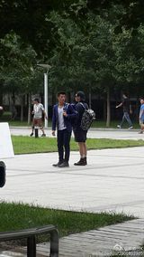 组图：网曝李易峰《盗墓》片场照 李晨浩饰潘子