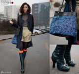 明星爱街拍第18期：20款时髦拼接元素搭配方案