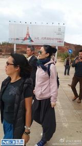 组图：王菲大理置别墅 网友偶遇天后无架子