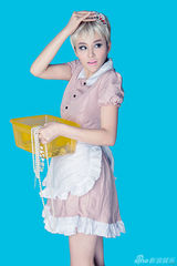 组图:郑宜涵Cosplay写真曝光 卡通形象活泼性感