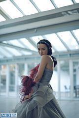 组图：李媛唯美婚纱大片 显优雅性感气质