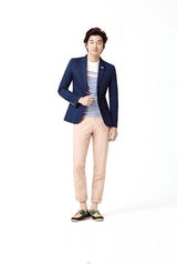 高清组图：韩星孔侑李敏贞时尚写真秀各款职场装