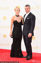 组图：马特-勒布朗帅气正装亮相艾美红毯