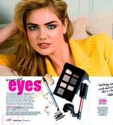 组图：抖奶超模凯特-阿普顿写真娇艳欲滴 媚眼泪痣醉人