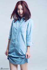 组图：阚清子最新写真曝光 眼眸动人清新性感