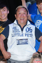 组图：曾志伟早知儿子恋情 与准儿媳同场不避嫌