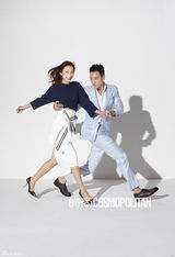 组图：张俪王阳明携手甜蜜写真 示范爱情合伙人